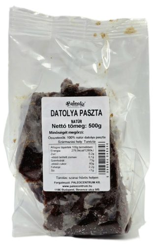 Paleolit Datolya paszta natúr 500g (100% datolya)