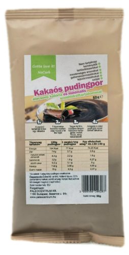 NoCarb Kakaós puding eritrittel 50g Gotta love it!