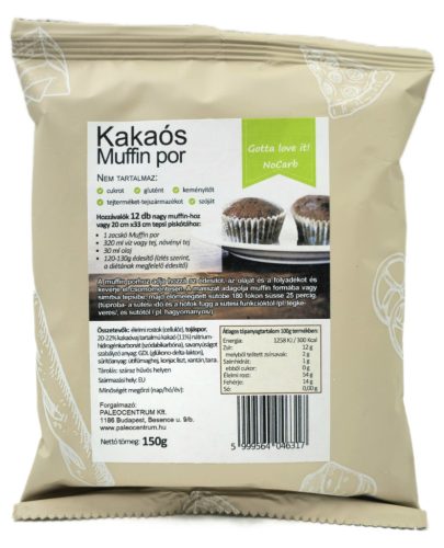 NoCarb Kakaós muffin 150g Gotta love it!