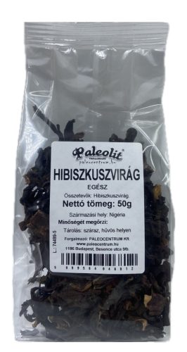 Paleolit Hibiszkuszvirág egész 50g Hibiscus whole