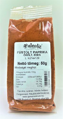 Paleolit Füstölt paprika őrölt, édes 50g