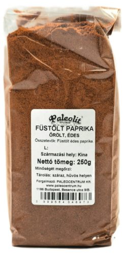Paleolit Füstölt paprika őrölt édes 250g Smoked sweet paprika powder