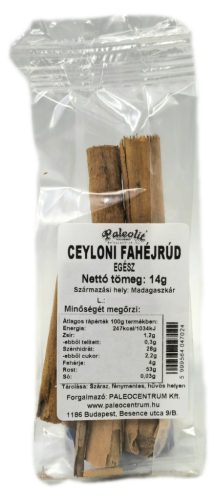 Paleolit Ceyloni fahéjrúd egész 14g