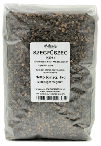 Paleolit Szegfűszeg egész, prémium 1kg Whole cloves