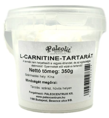 Paleolit L-Carnitine tartarát 350g vödörben