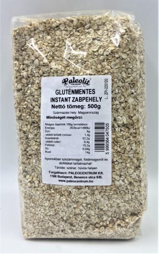 Paleolit GM instant zabpehely 500g magyar