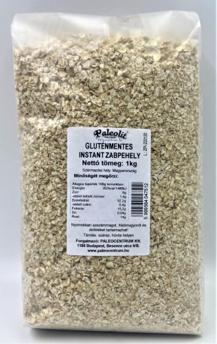 Paleolit GM instant zabpehely 1kg magyar