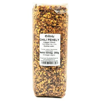   Paleolit Chili pehely maggal 3-5mm 250g Chili crushed 3-5mm (25% seeds)