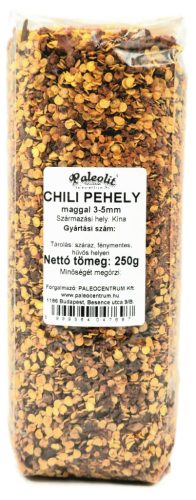 Paleolit Chili pehely maggal 3-5mm 250g Chili crushed 3-5mm (25% seeds)