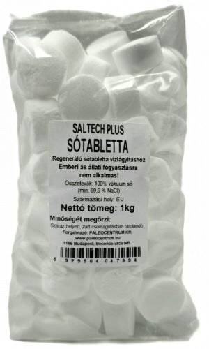 Saltech Plus sótabletta 1kg Emberi és állati fogyasztásra nem alkalmas.