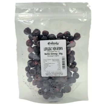   Paleolit Liofilizált kék áfonya 30g szemek Blueberries freeze-dried