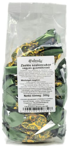 Paleolit Zselés szaloncukor 300g vegyes gyümölcsízű