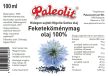 Paleolit Feketeköménymag olaj 100% 100ml hidegen sajtolt Nigella Sativa olaj