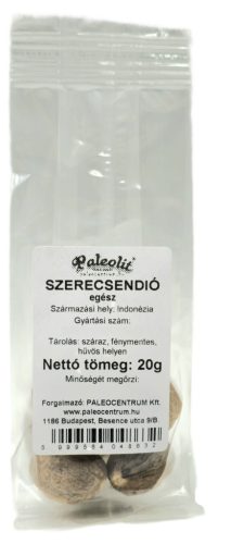 Paleolit Szerecsendió egész 20g Nutmeg ABCD