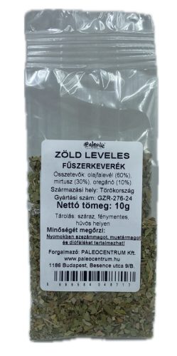Paleolit Zöld leveles fűszerkeverék 10g