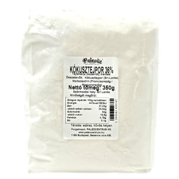   Paleolit Kókusztejpor 350g Vegán, 36%-os zsírtartalommal, kazeinmentes