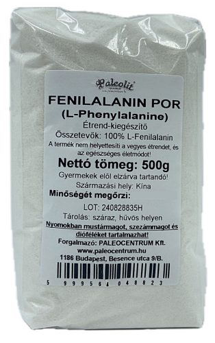 Paleolit Fenilalanin por 500g Vigo Nutrition L-Phenylalanine