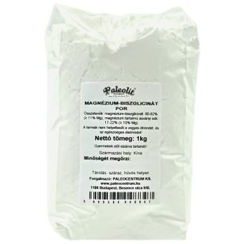   Paleolit Magnézium-biszglicinát por 1kg Magnesium Bisglycinate Powder