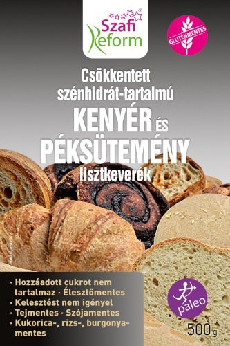 CH csökkentett kenyér és péksütemény lisztkeverék 500g Szafi Reform