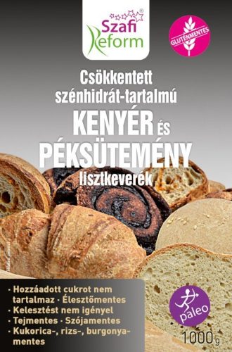 CH csökkentett kenyér és péksütemény lisztkeverék 1kg Szafi Reform