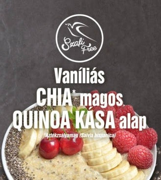 Chia magos quinoa kása alap, vaníliás 300g Szafi Free
