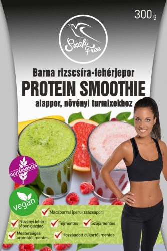 Barna rizscsíra-fehérje protein smoothie 300g Szafi Free