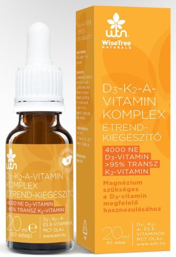 WTN D3-K2-A-vitamin komplex csepp 20ml