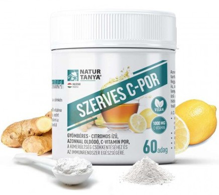 Natur Tanya® Szerves C-vitamin por 114g (60 adag)
