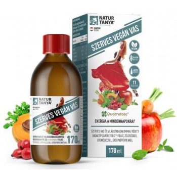 Natur Tanya® Szerves Vegán Vas szirup 170ml