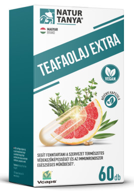 Natur Tanya® Teafaolaj Extra 60db növényi mikrokapszula