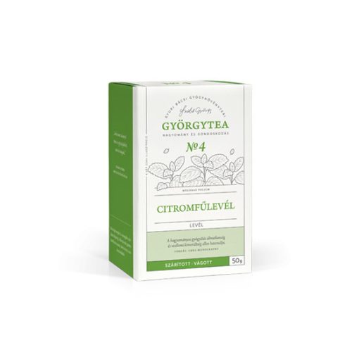 Györgytea Citromfűlevél 50g No.4