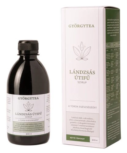 Györgytea Lándzsás útifű szirup 300ml A torok egészségéért