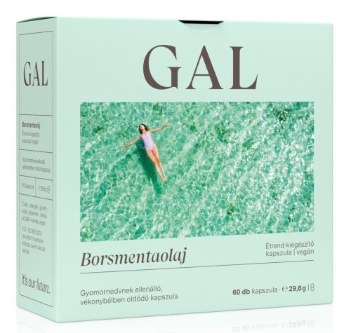 GAL Borsmentaolaj 100mg x 60 kapszula ÚJ