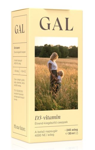 GAL D3-Vitamin 4000 NE x 240 adag ÚJ