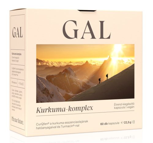 GAL Kurkuma-komplex 60 kapszula ÚJ