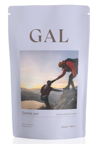 GAL 100% Taurin por utántöltő 500g ÚJ polipropilén tasak, 166 adag