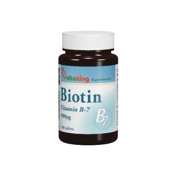 Vitaking Biotin 900mcg B-7 (100) tabletta
