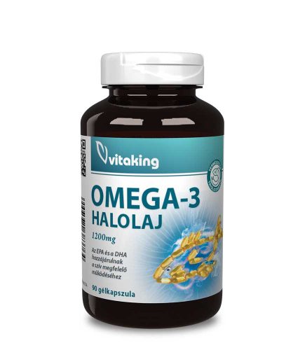 Vitaking Omega-3 1200mg (90) lágykapszula