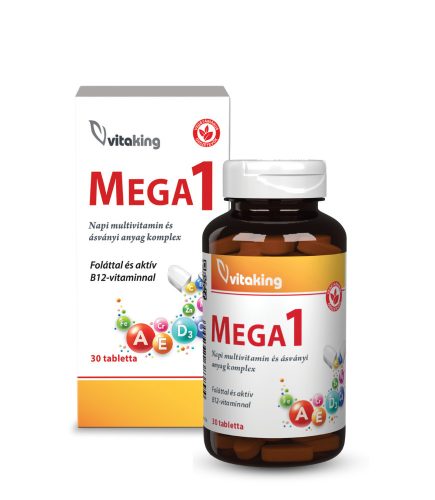Vitaking Mega1 multivitamin (30) tabletta