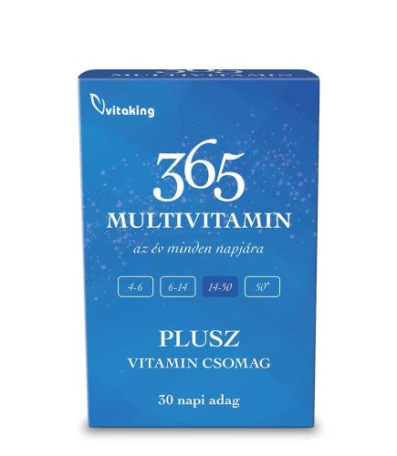 Vitaking 365 Plusz Multivitamin csomag 30 napi adag