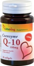 Vitaking CoQ10 Coenzym 100mg (30) lágykapszula