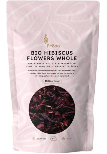 Prana Bio Hibiszkuszvirág tea 100g Hibiscus Flowers Whole