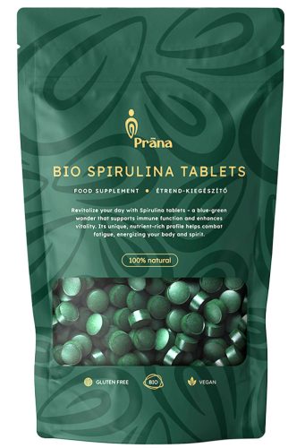 Prana Bio Spirulina 400mg tabletta 125g