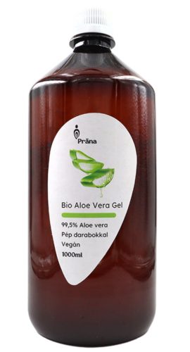 Prana Bio Aloe Vera Gel 1l gyümölcs darabokkal