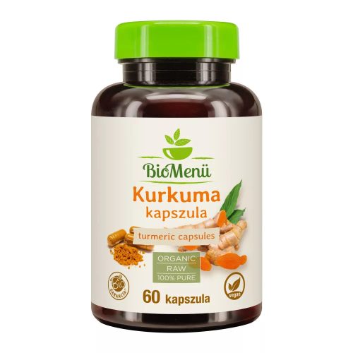 BioMenü BIO Kurkuma kapszula 60db