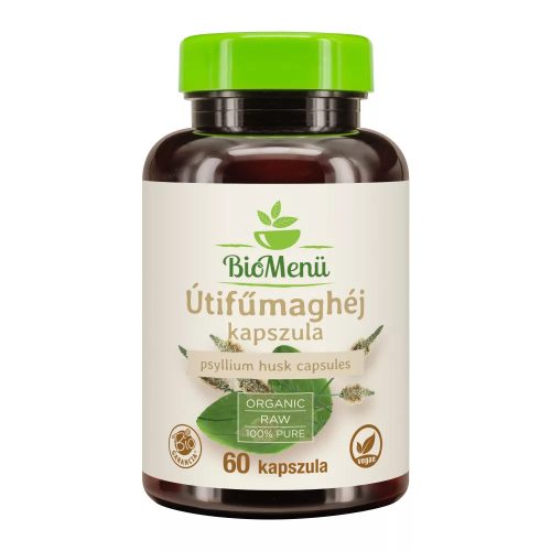 BioMenü BIO Útifűmaghéj kapszula 60db