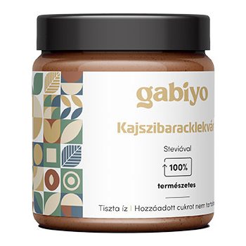 Gabiyo Kajszibaracklekvár 200g szőlőmusttal