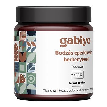 Gabiyo Bodzás eperlekvár berkenyével 200g szőlőmusttal
