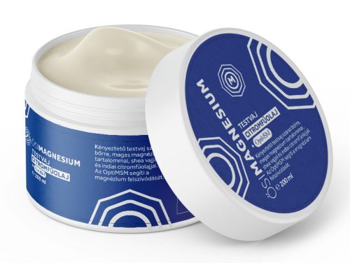 Ősi Magnézium testvaj + OptiMSM 200ml citromfűolajjal