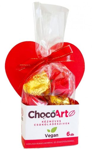 ChocoArt Love bonbon törökmogyoróval 63g (tejmentes, alternatív cukortartalommal)
